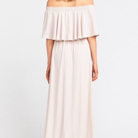 Show Me Your MuMu Hacienda Maxi Dress (Color: Show Me The Ring Crisp) - Size XS - Picture 2 of 5